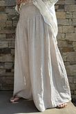 Marina Chalk Stripe Palazzo Pant Stone